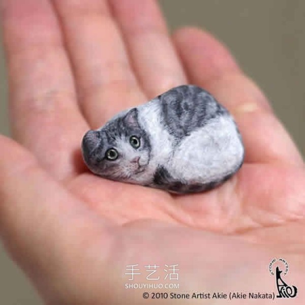 Japanese artist transforms ordinary rocks into highly realistic animals