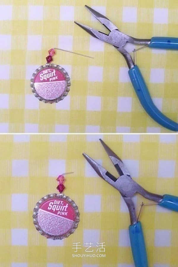 The best for the uninhibited you! Turn bottle caps into treasures with DIY personalized earrings