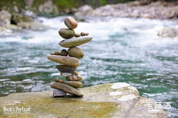 Resisting gravity and sound waves, artists challenge stacking stone towers at high decibels