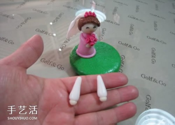 How to make soft clay wedding dolls and beautiful wedding decorations