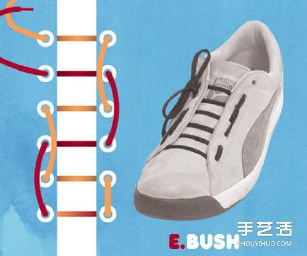 9 types of shoelace tying diagrams illustrate the best way to tie shoelaces Practical