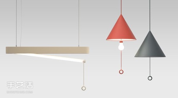 Did I tear the lamp? ! The fake hanging chandelier deliberately designed by the designer