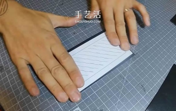 How to make a homemade leather woven card holder, fashionable mens style! 