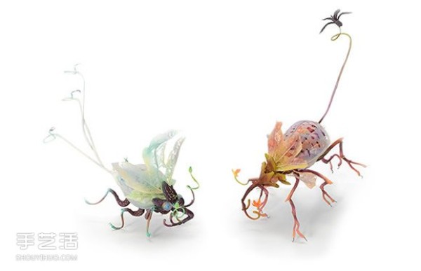 The psychedelic elf insect sculptures seem to only appear in dreams