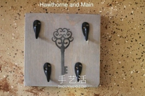 Handmaking Tutorial of Homemade Simple Key Rack