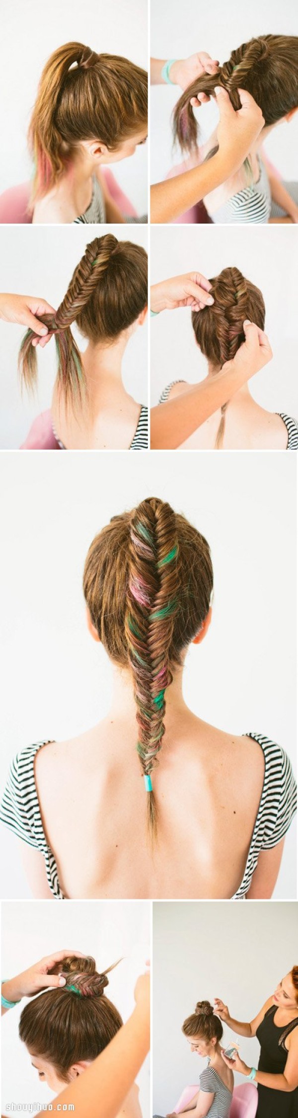 Hair Dye Chalk DIY Gorgeous Styling Highlight Effect Girls