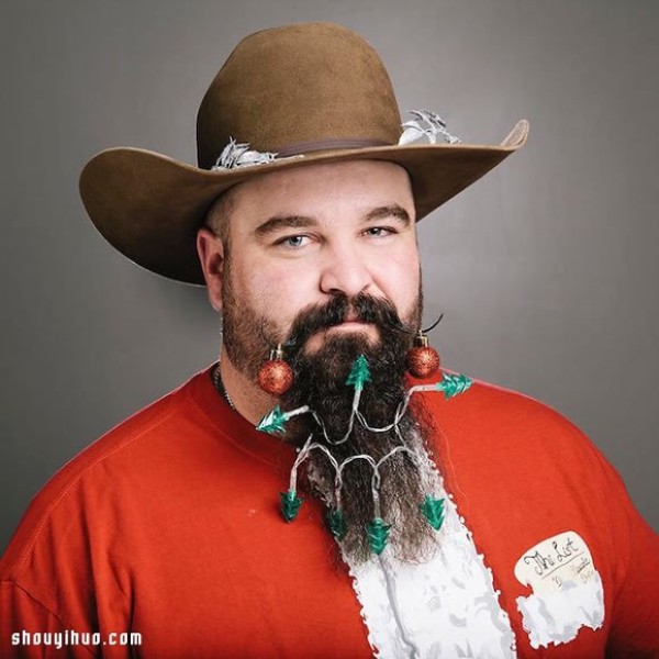 12 Weird Christmas Beards for Bearded Men to DIY! 