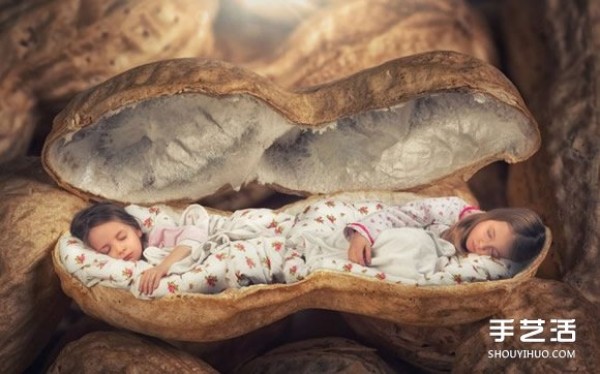 Creative childrens photos: The omnipotent daughter through the lens of a super-powerful dad