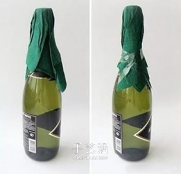 DIY methods for champagne gifts, packaging methods for holiday gifts and champagne