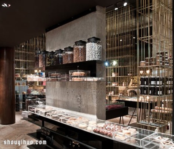 SWEET ALCHEMY Athens Darkism Dessert Shop Design