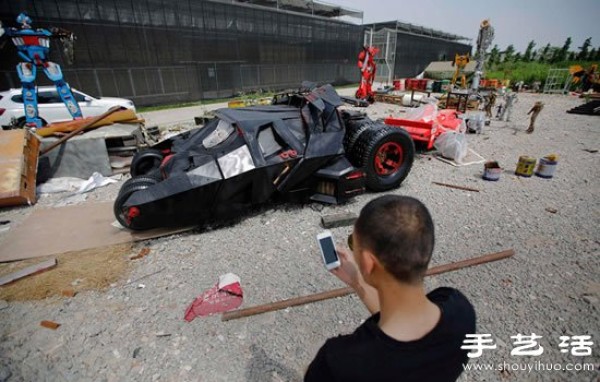 Shanghai Batman Fans Handmade DIY Batman Chariot