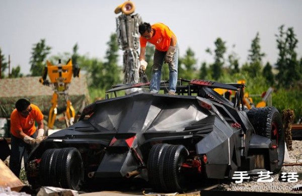 Shanghai Batman Fans Handmade DIY Batman Chariot