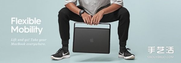 LIFT subverts the framework, laptop bag, protective case and computer stand all-in-one