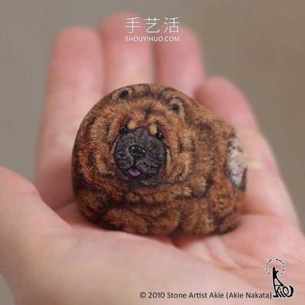 DIY ordinary stones into cute palm-sized animals