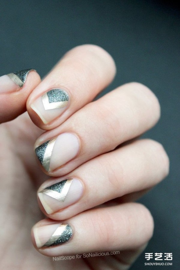 Beautiful wedding nail art design, decorate yourself with details! 