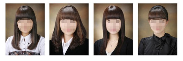 How to take a girls ID photo so that it looks good? 