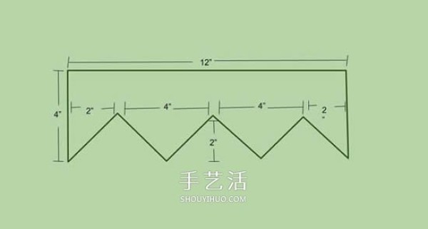 Illustration of how to make homemade strawberry bunch pockets