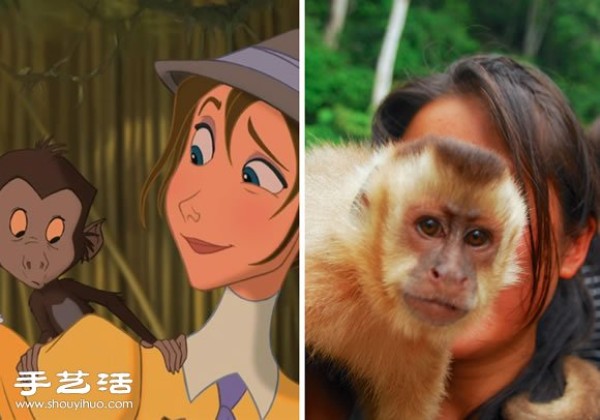 Funny selfies of real-life humans and animals in animated scenes