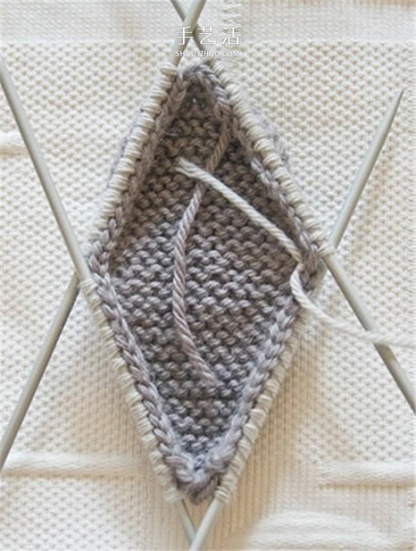 Elegant knitting illustrations of baby shoes warmly protect the babys feet