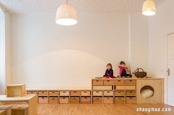 Decoration and layout design of forest kindergarten in Berlin, Germany