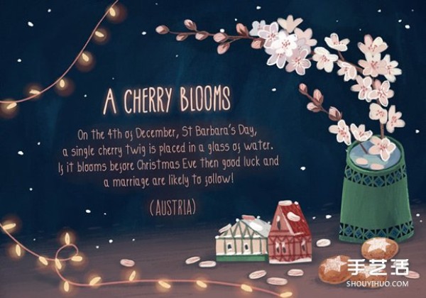 Follow the illustrations and try to understand the Christmas and New Year traditions of various countries around the world