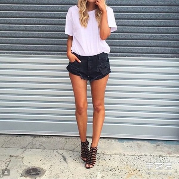 Pairing with denim shorts: 13 ways to keep you cool all summer