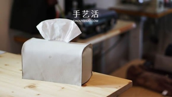 Handmaking Tutorial of Homemade Simple and Fashionable Leather Tissue Box