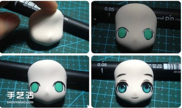 Ultra-light clay DIY production of DN Dragon Nest female archer doll figure