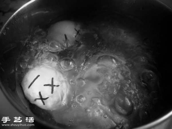 DIY interesting creative egg photography