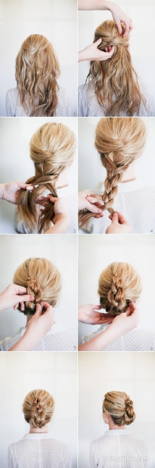 Nine beautiful and greasy braided hairstyles that can be quickly DIYed