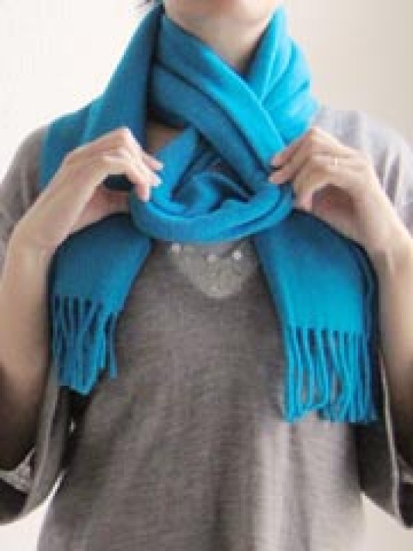 Various ways to tie a scarf, 60 types of long scarves with illustrations