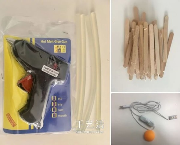 Tutorial on how to make a beautiful arch bridge lampshade using 200 ice cream sticks