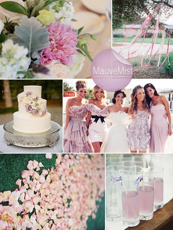 10 super beautiful wedding decoration color matching DIY