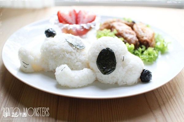 Japanese mothers use their plating skills to 120% for their children! 