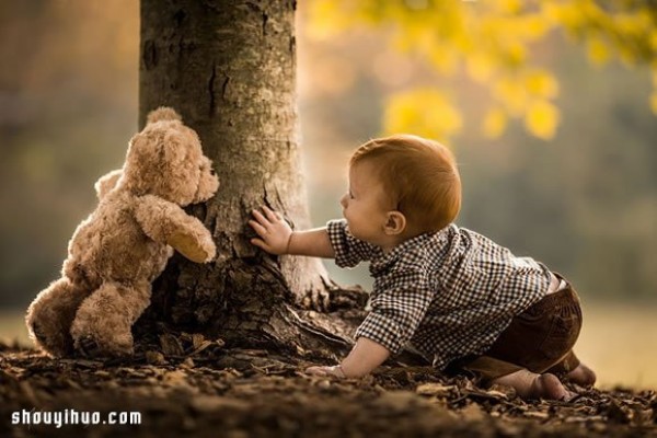 Captures the precious childhood time and records the sons growth process photography