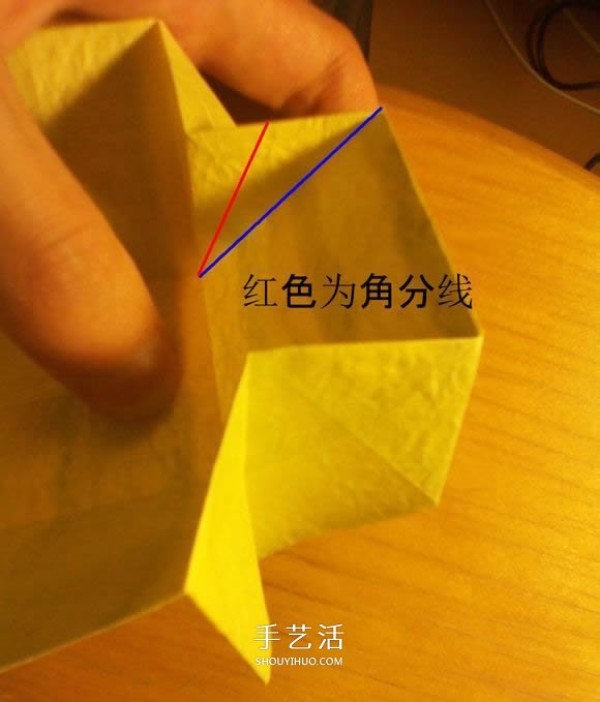 How to fold a Korean-style rose gift box, including the folding method of the lid and box body