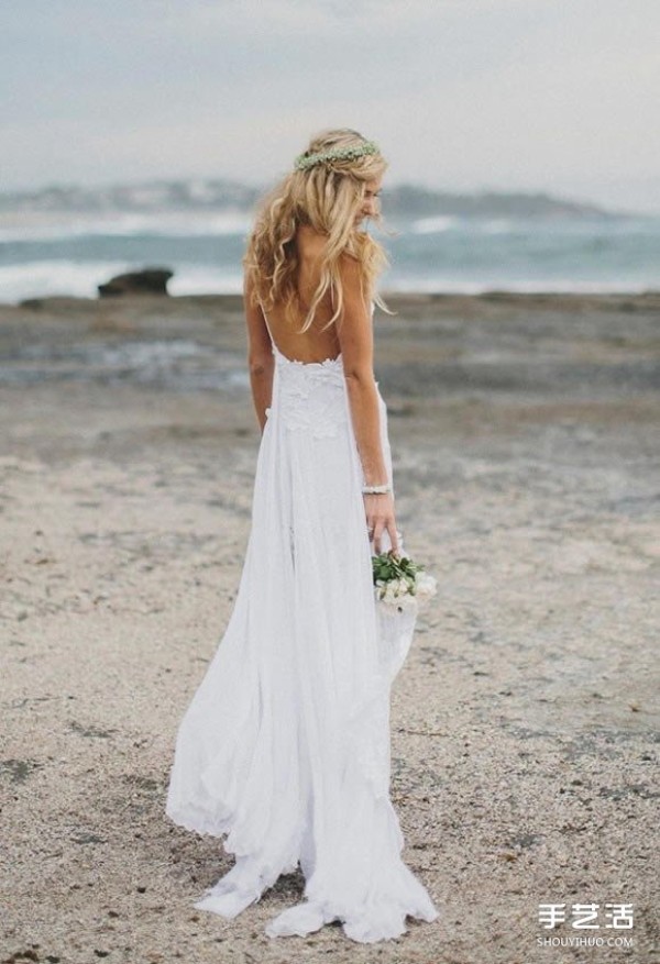 Niche wedding dress brand Grace Loves Lace white lace dress