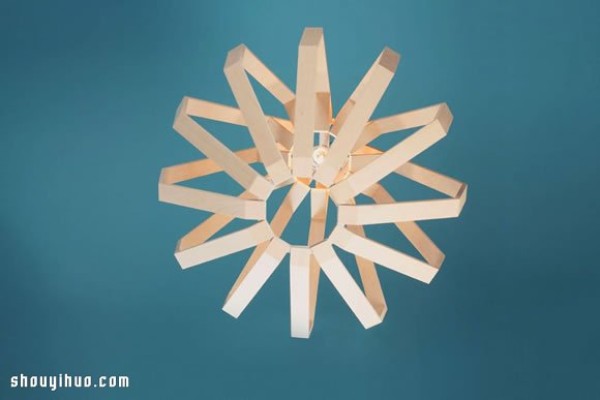 Creative chandelier design inspired by the Apollo Lunar Module