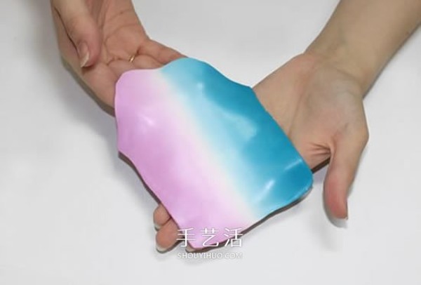 How to make gradient color with ultra-light clay and color spectrum of gradient color