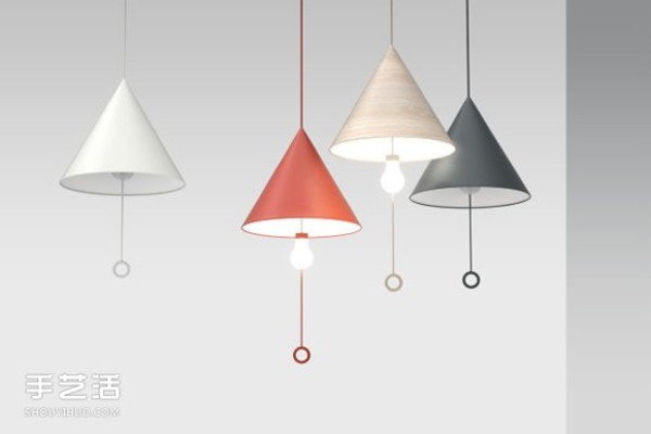 Did I tear the lamp? ! The fake hanging chandelier deliberately designed by the designer