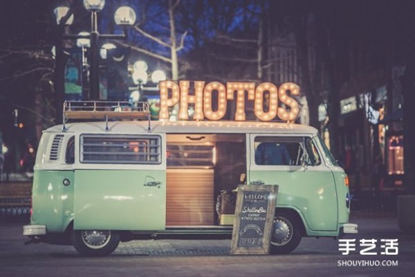 The appearance of converted old buses/trucks into shops will be very attractive