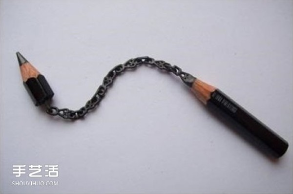 Super difficult pencil lead carving pictures, master-level pencil lead handmade products