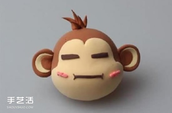 Ultra light clay Yohee Monkey DIY handmade clay Yohee Monkey illustration