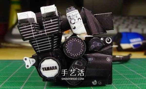 YAMAHA XJR1300 Classic Motorcycle Paper Model Award