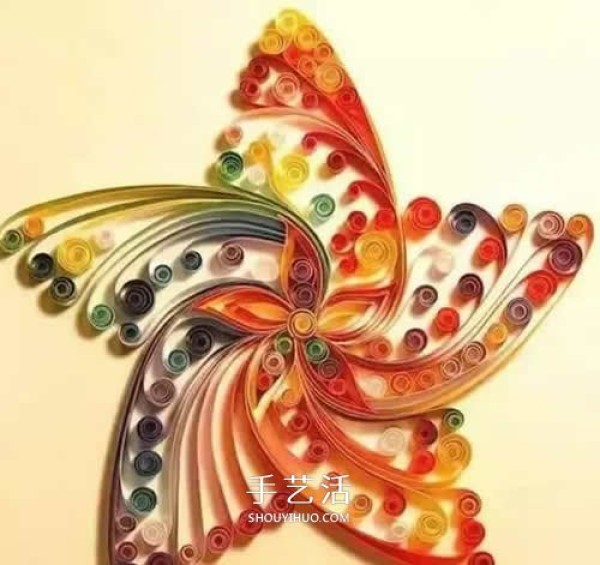 The pictures of exquisite paper-quilling art works make people want to do it themselves