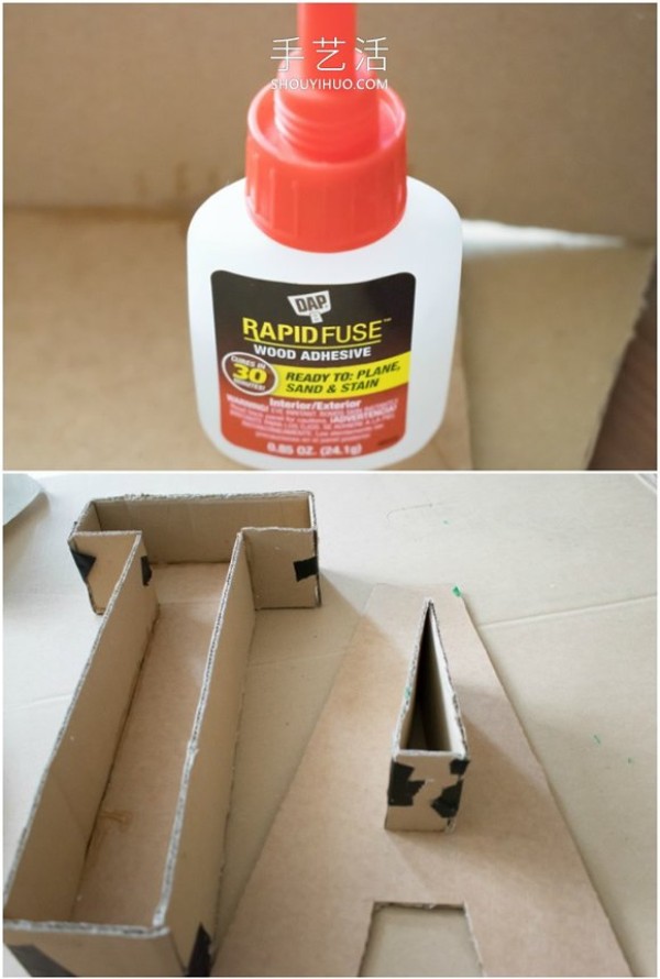 15 cardboard creative handicrafts and illustrations to help you learn to do them! 