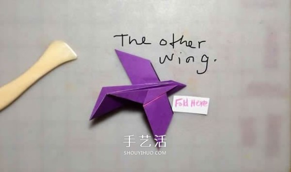 Origami mini butterflies and doves can be made into exquisite glass ornaments! 