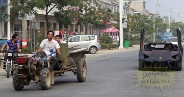 60,000 yuan DIY Lamborghini Reventon 2007