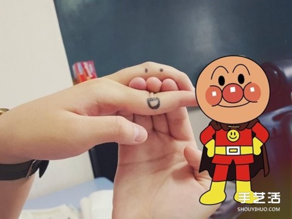 How to make "Anpanman" by hand, the materials are......your hands