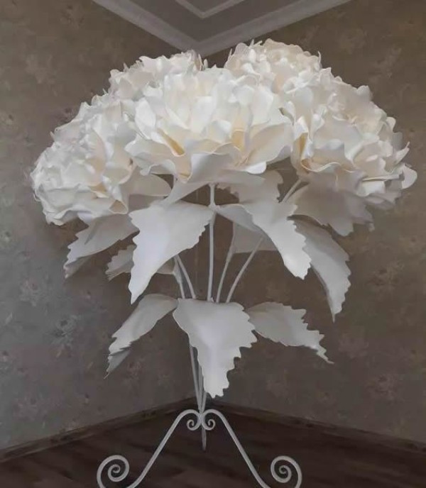 How to make handmade paper flowers with many beautiful paper flowers with complete illustrations